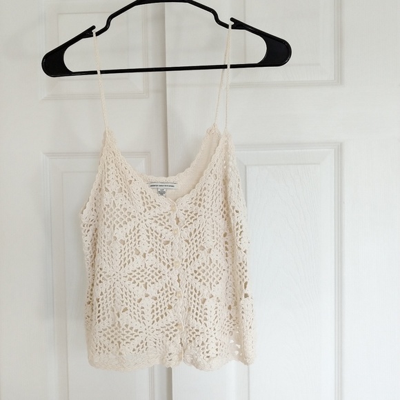 American Eagle Outfitters Tops - AEO crochet top
